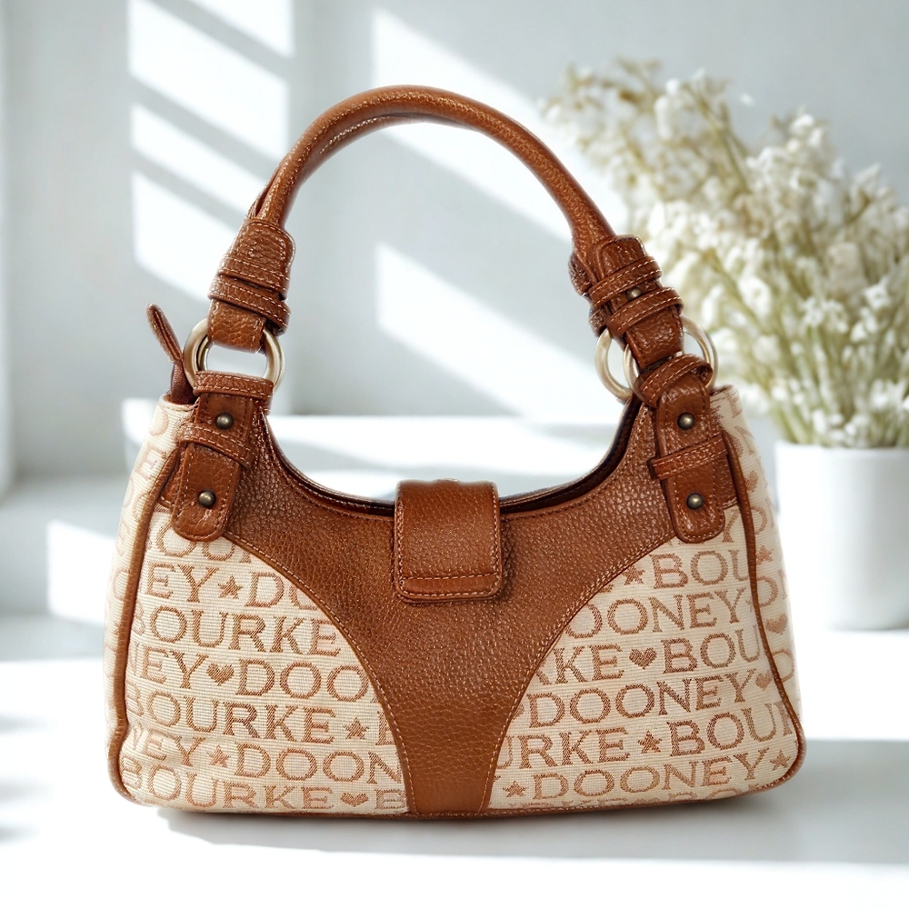Dooney & Bourke Rare Y2K Vintage Small Satchel NWT w/ COA - Picture 8 of 14
